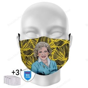 Golden Girls Face Mask - Rose Nylund (Betty White)